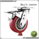 Dajin caster hot-sale heavy duty wheels pu for machine 1