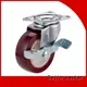 Dajin caster hard light duty caster rubber for wholesale 1