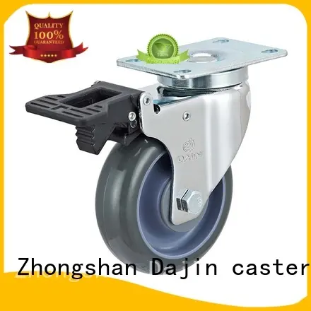 Dajin caster medium duty caster wheels thread for dollies 1