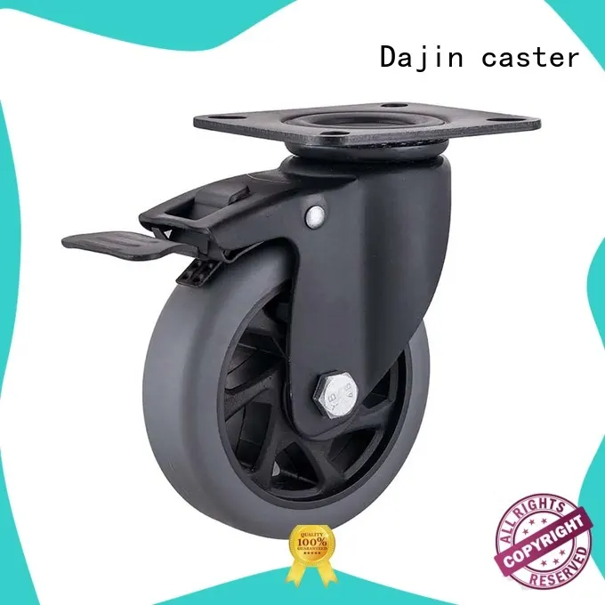 Dajin caster universal heavy duty caster wheels truck bakery racks 1