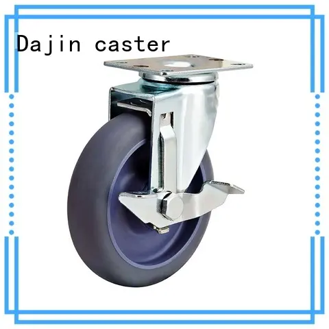 Dajin caster hot-sale heavy trolley wheels cheapest factory price for vehicle 1