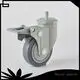 medium rubber casters hot-sale trolleys plastic-brake 1