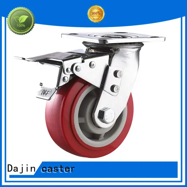 Dajin caster 4 heavy duty swivel casters total bakery racks 1