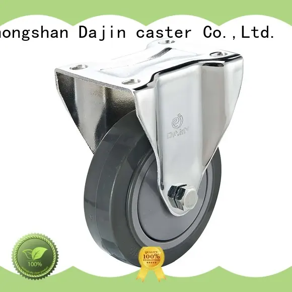 pp 5 inch swivel caster with brake non-marking for dollies 1