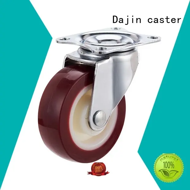 Dajin caster light duty castors rubber for car 1