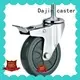 Dajin caster highly-rated stem caster wheels polyurethane for dollies 1
