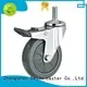 Dajin caster rigid 5 inch swivel caster with brake bearing for dollies 1