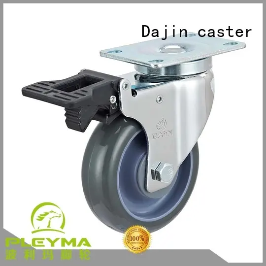 pp 2 swivel caster wheels polyurethane for dollies 1