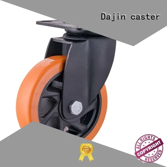 industrial heavy duty castors ball metal brake 1