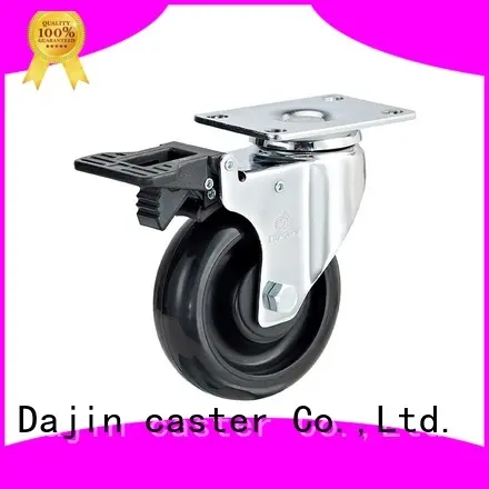 Dajin caster rigid anti-static caster thread food service carts 1
