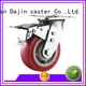 Dajin caster orange heavy duty gate wheel bakery racks 1
