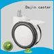 Dajin caster popular stainless casters low cost for medical bed 1