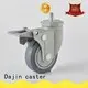 Dajin caster medium plastic caster wheels trolleys single ball 1
