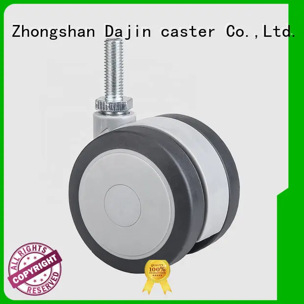 Dajin caster threaded stem casters durable for equipment 1