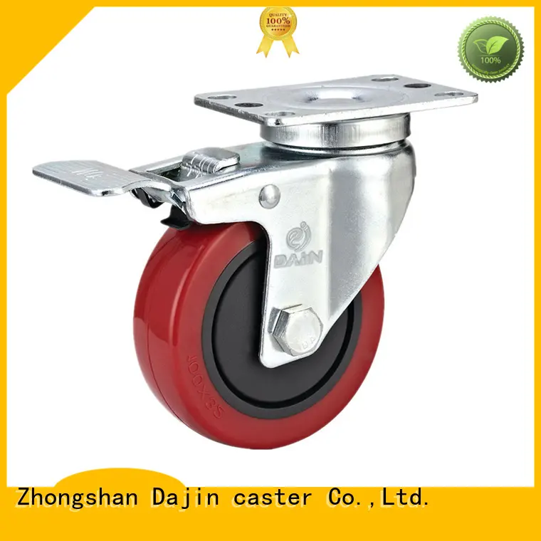 Dajin caster 3 swivel caster threaded for dollies 1