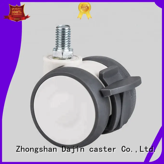 Dajin caster hot-sale low profile heavy duty casters low cost for trolley 1