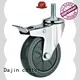 Dajin caster 5 inch swivel caster with brake light fro rack 1