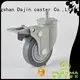 plastic plastic caster wheels trolleys metal-brake 1