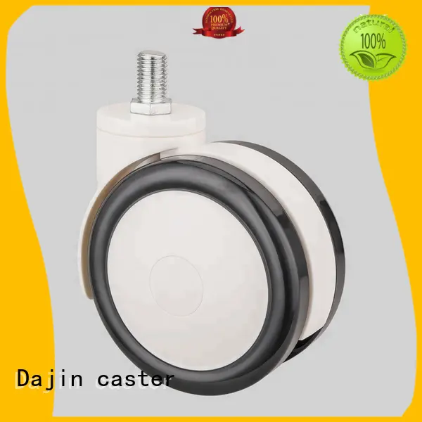 Dajin caster factory-priced low profile furniture casters functional for medical bed 1