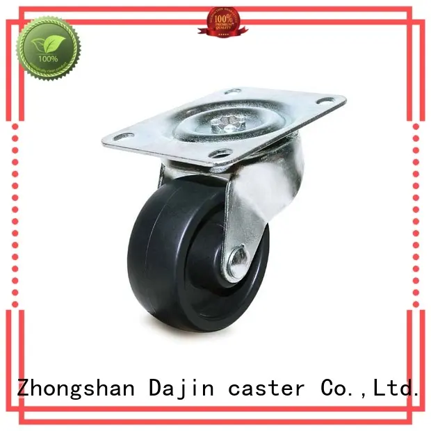 Dajin caster pu caster wheel rubber for wholesale 1