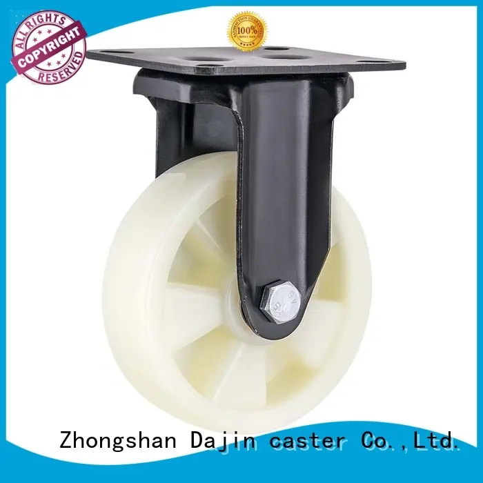 Dajin caster duty heavy duty wheels ball metal brake 1