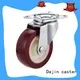 Dajin caster light duty caster rubber wholesale 1