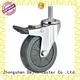institutional 3 inch swivel casters stem fro rack 1