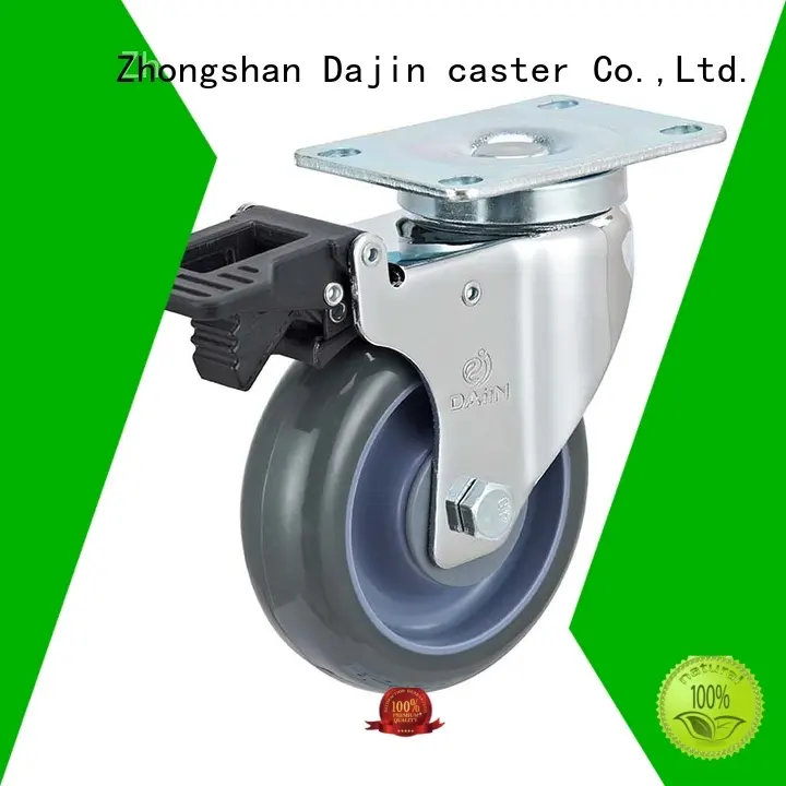 Dajin caster 3 swivel caster thread for trolleys 1