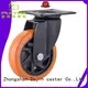 Dajin caster fixed heavy duty swivel casters custom metal brake 1