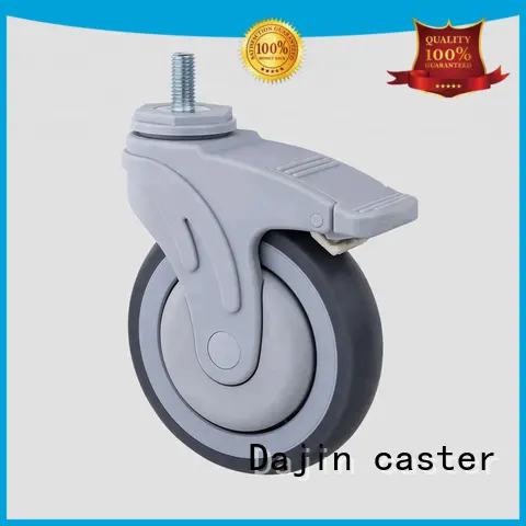 Dajin caster threaded casters low cost for vehicle 1