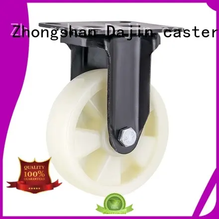 Dajin caster heavy duty casters double metal brake 1