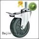 Dajin caster rigid medium duty caster wheels threaded for dollies 1