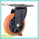 Dajin caster orange heavy duty caster wheels nylon for car 1