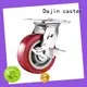 Dajin caster heavy duty swivel wheels box metal brake1 1