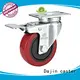 Dajin caster duty small swivel caster wheels non-marking for dollies 1