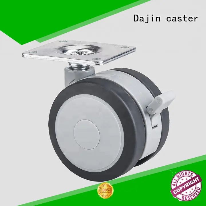 Dajin caster industrial steel casters low cost for truck 1