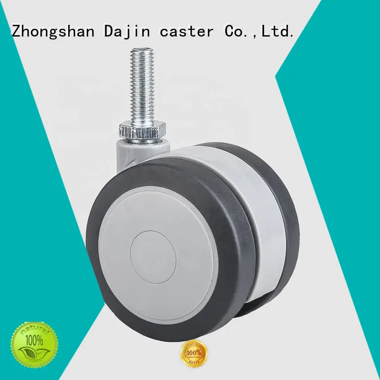 Dajin caster rolling chair casters low cost for dolly 1