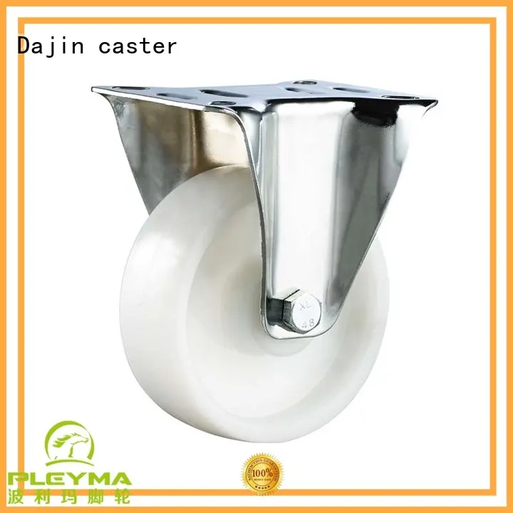 Dajin caster pu caster wheel brake for car 1