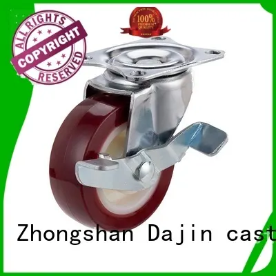 Dajin caster fixed light duty castors wheel wholesale 1