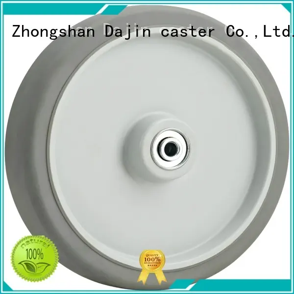 Dajin caster metal swivel casters bulk production for trolley 1