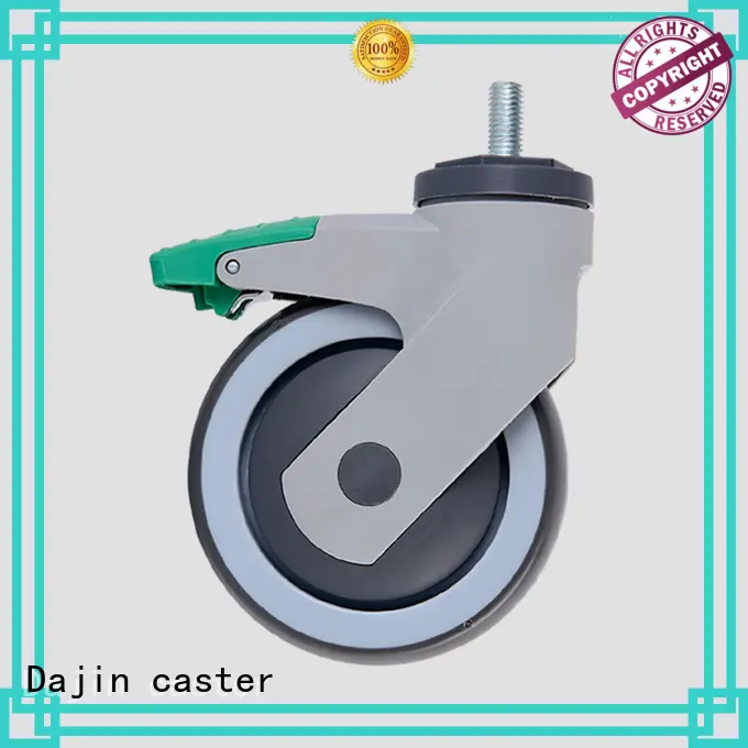 factory-priced threaded casters durable for medical bed 1