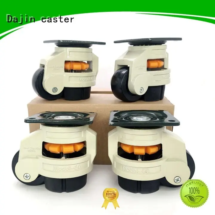 Dajin caster adjustable self leveling casters ask now for equipment 1