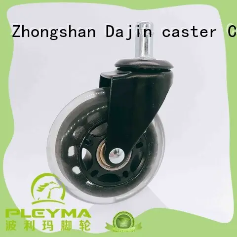 Dajin caster pu rollerblade casters for wholesale 1