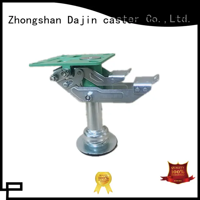 Dajin caster swivel caster floor lock noiseless 1