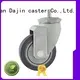 high-duty rubber casters swivel plastic-brake 1