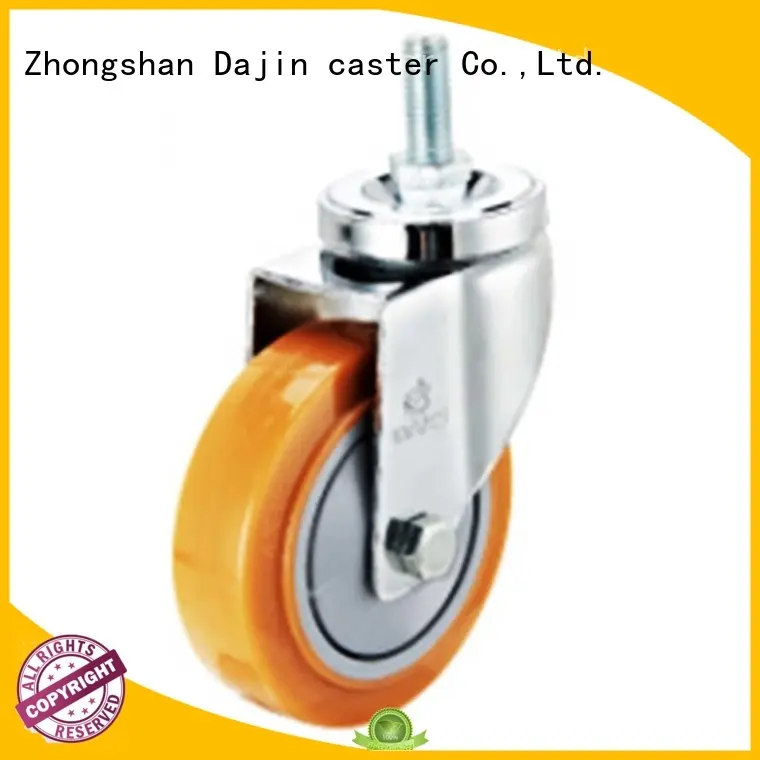 Dajin caster double furniture swivel casters caster for dollies 1
