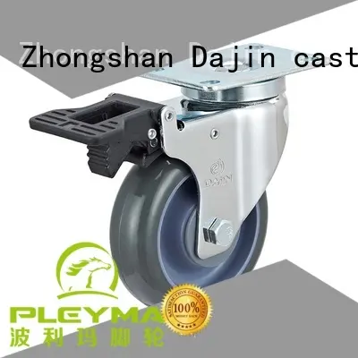 Dajin caster 5 inch swivel casters tpr for dollies 1