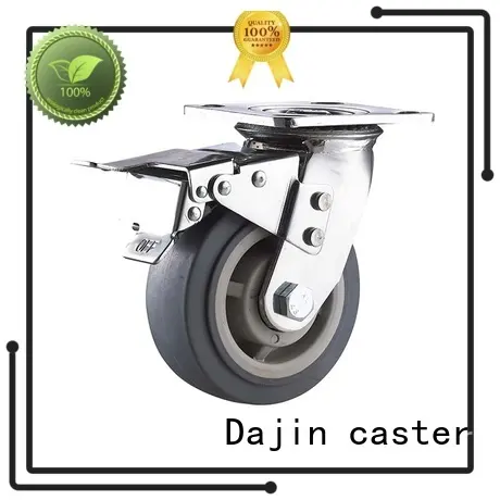 Dajin caster 4 heavy duty swivel casters wheel for truck 1