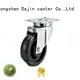 Dajin caster nonmarking anti static wheel plate food service carts 1