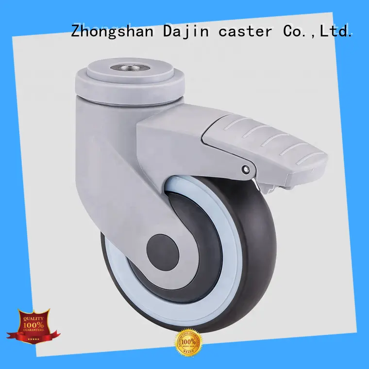 popular solid caster wheels low cost for trolley 1